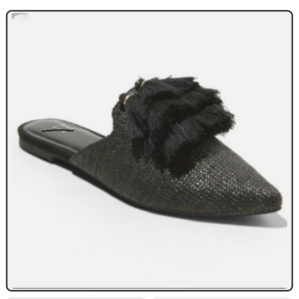 A New Day Antoinette Woven Tassel Mule